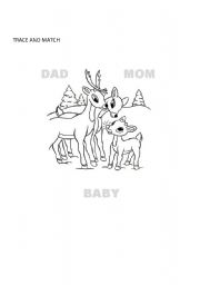 English Worksheet: Family