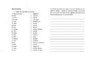 English worksheet: Waiting on the world to change - 2 pages