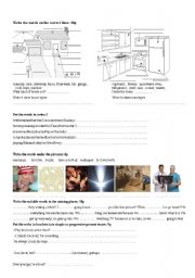 English worksheet: channel elementary :5. unit   vocabulary 