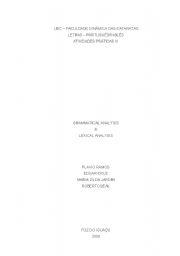 English Worksheet: Grammatical And Lexical Analysis