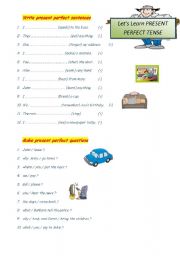 PRESENT PERFECT TENSE & MIXED TENSES