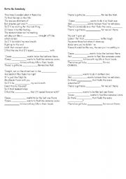 English worksheet: indefinite pronouns 