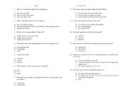 English worksheet: Quiz on Animals with Solution