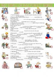 English Worksheet: Past Simple and Past Perfect Simple