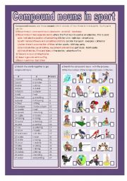 Compound nouns(with keys )