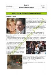 Written test/oral exam II: Princess Diana and the Media