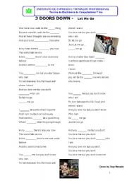 English worksheet: 3 DOORS DOWN