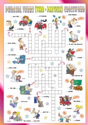 English Worksheet: Phrasal Verbs (Seventh series). Crossword (Part 3/3)