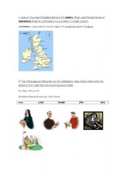 English Worksheet: The Canterbury Tales