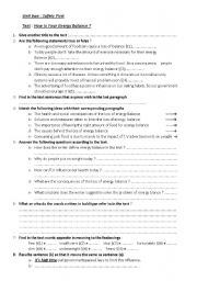 English worksheet: Safety First