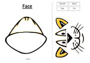 Animal Face - Worksheet