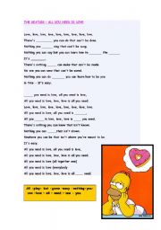 All you need is love - The Beatles