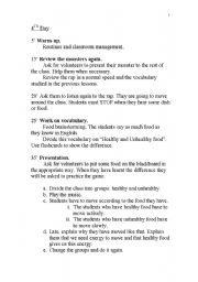 English Worksheet: Lesson plan about Scotland. Nessies trip. Part 4/4