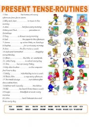 PRESENT TENSE ROUTINES