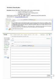 write an email about your favourite place