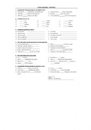 English Worksheet: QUANTIFIERS SOME ANY NO