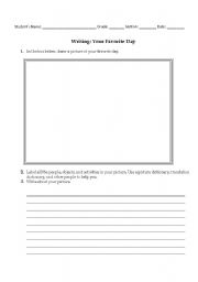 English Worksheet: graphic organizers