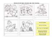 English Worksheet: Read and learn Baa,baa black sheep