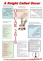 English Worksheet: A Knight Called Oscar