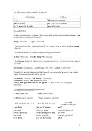 English Worksheet: Base Grammar