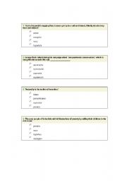 English Worksheet: Figures of speech revision activity