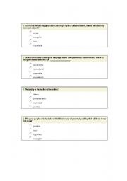 English worksheet: Figures of speech revision activity