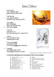 English Worksheet: Icarus Sickarus