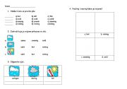 English worksheet: Weather