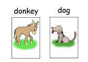 English worksheet: animals set 1 