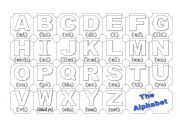 English Worksheet: ALPHABET