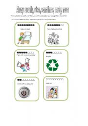 English Worksheet:  Frequency speech cards