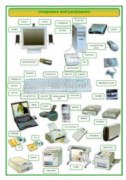 Computers and peripherals - Pictionary