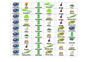 English Worksheet: vegetables dominos 2