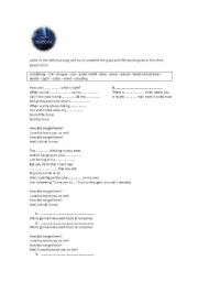 English Worksheet: twilight soundtrack