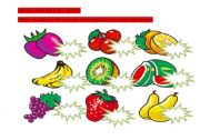 English Worksheet: Fruits