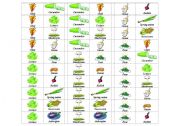 English worksheet: vegetables dominos 5 of 6