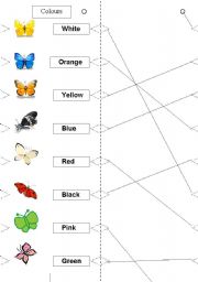 English worksheet: String card colours