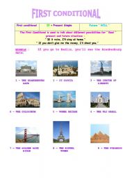 English Worksheet: First Conditional
