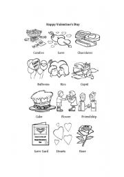 English Worksheet: VALENTINES DAY