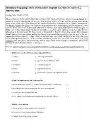 English Worksheet: LearningNews