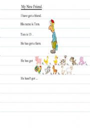 English Worksheet: farm animals