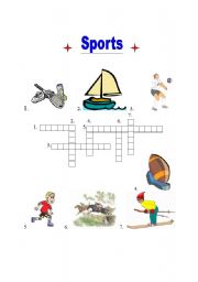 English worksheet: Sports