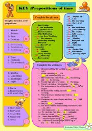 KEY Prepositions