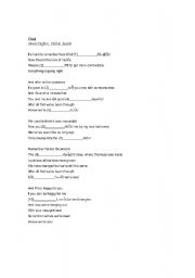 English worksheet: Cool - Gwen Stephany