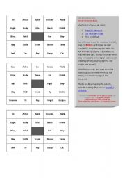 Present Perfect Bingo - Job Interview Listening