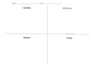 English Worksheet: 4 Types of Clouds