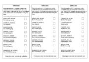 English worksheet: Ballot paper to hold a class election