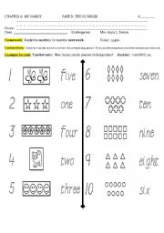 English worksheet: Numbers
