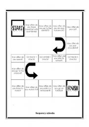 English Worksheet: adverb of frecuency