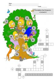 The Simpsons Crossword